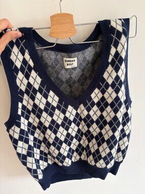 Sunday best sweater vest